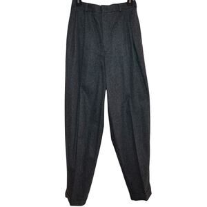 Vtg Ralph Lauren Purple Label Made in USA 100% Wool Size 10 Cuffed Hem Pants